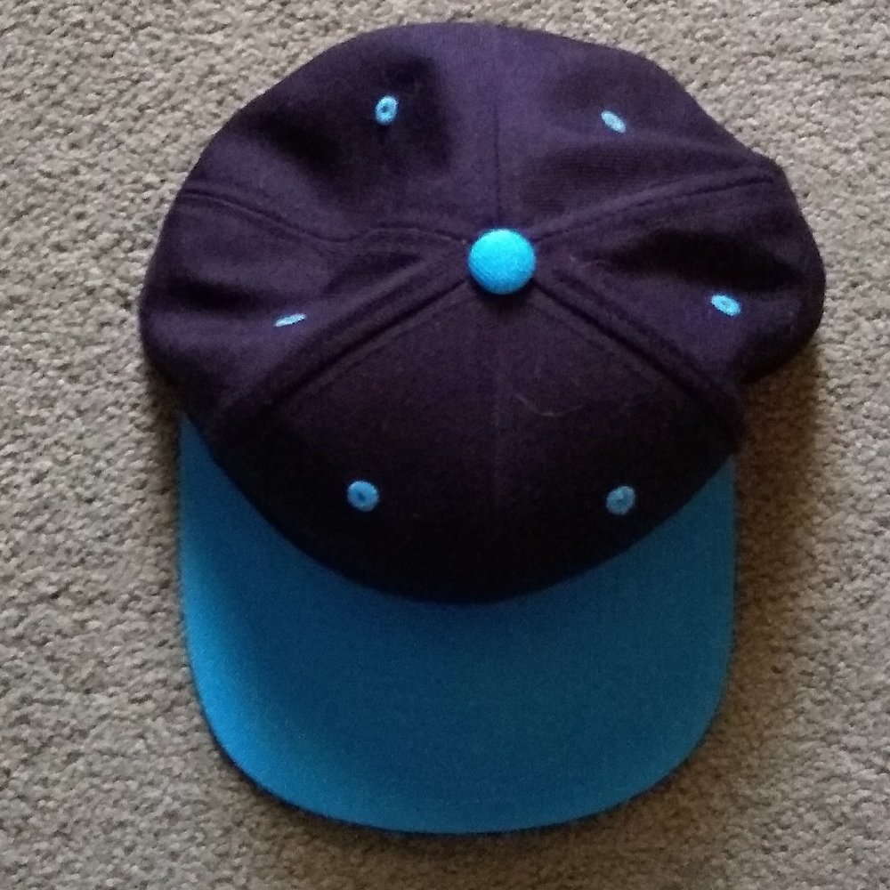 Blue and Black Snapback